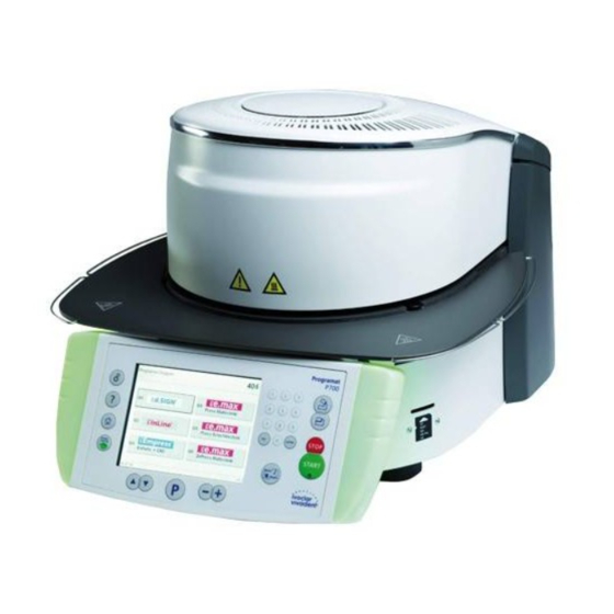 Ivoclar Vivadent Programat P700/G2 Operating Instructions Manual