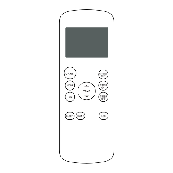 Daitsu RG57H(B)/BG(C)E Manual