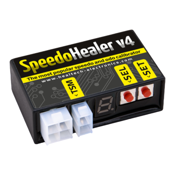 HealTech Electronics SH-HY1 Install Manual
