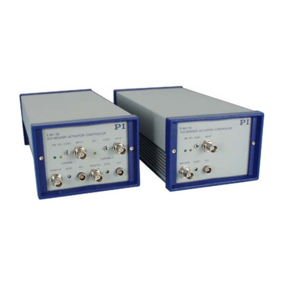 PI E-651.1S Operating Manual
