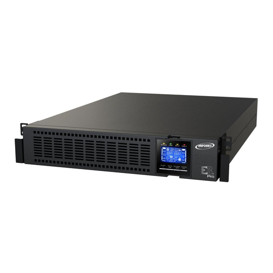INFOSEC E3 Pro RT User Manual