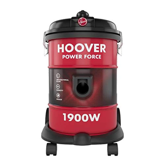 Hoover Power Force HT87-T1-ME Manuals