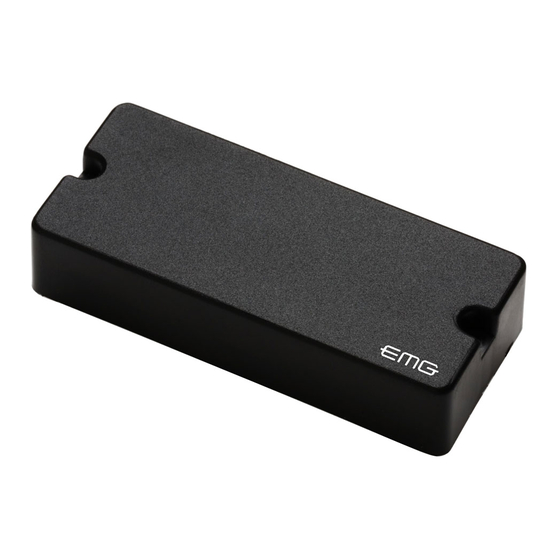 EMG -707 Installation Instructions