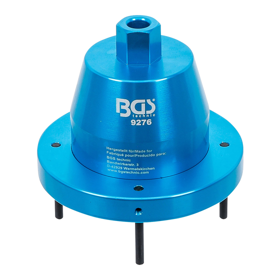 BGS technic 9276 Instruction Manual