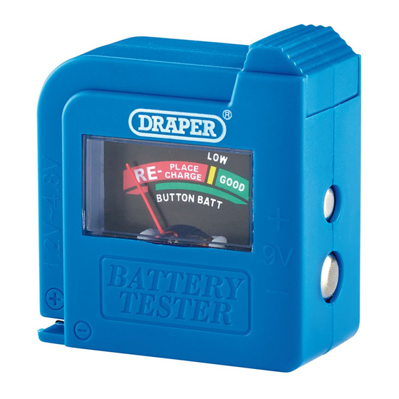 Draper 10209 Original Instructions