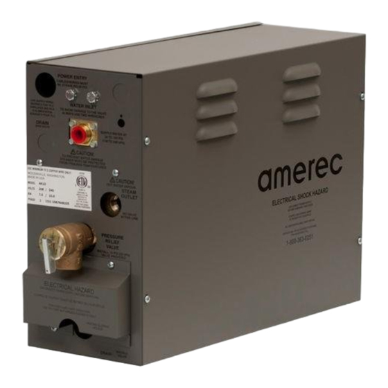 Amerec AK Series Installation And Service Instructions Manual