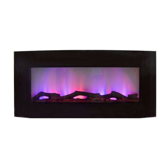 User Manuals: Estate Design EFW-TJ34A Fireplace