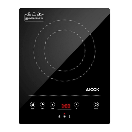 Aicok VK-IH3000E Instruction Manual