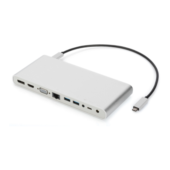 Digitus USB Type-C DA-70864 User Manual