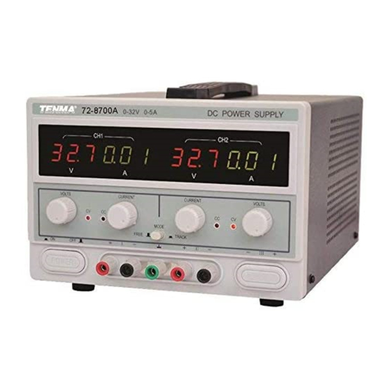 Tenma 72-8695A User Manual