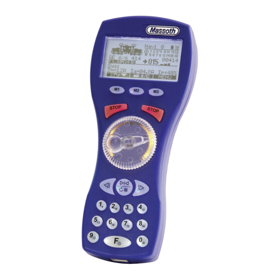 User Manuals: Massoth DiMAX Navigator Cab Controller