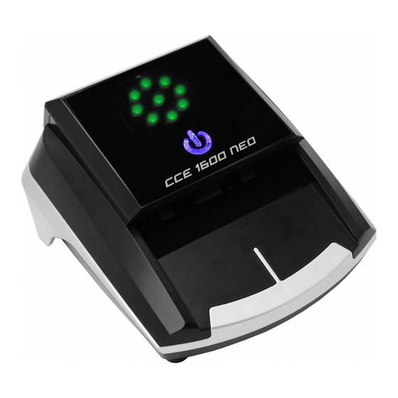CashConcepts CCE 1600 NEO Manual
