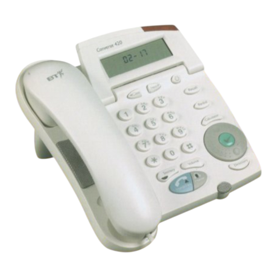 BT Converse 420 User Manual
