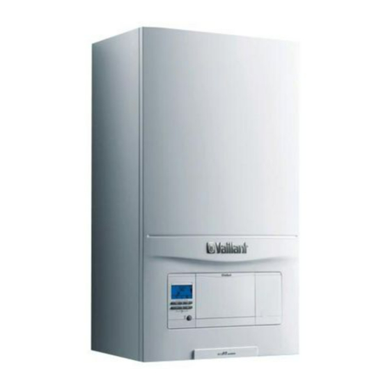 Vaillant ecoFIT sustain Series Installation And Maintenance Instructions Manual