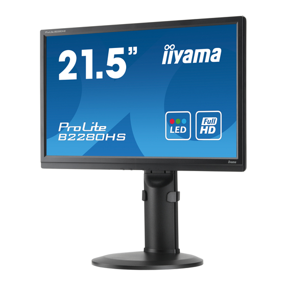 Iiyama ProLite B2280HS User Manual