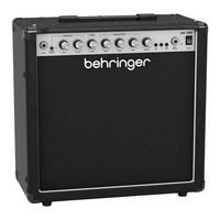Behringer HA-20R Quick Start Manual