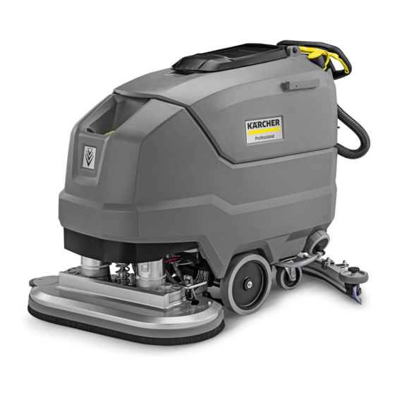 Kärcher BD 80/100 W Classic Bp Scrubber Manuals