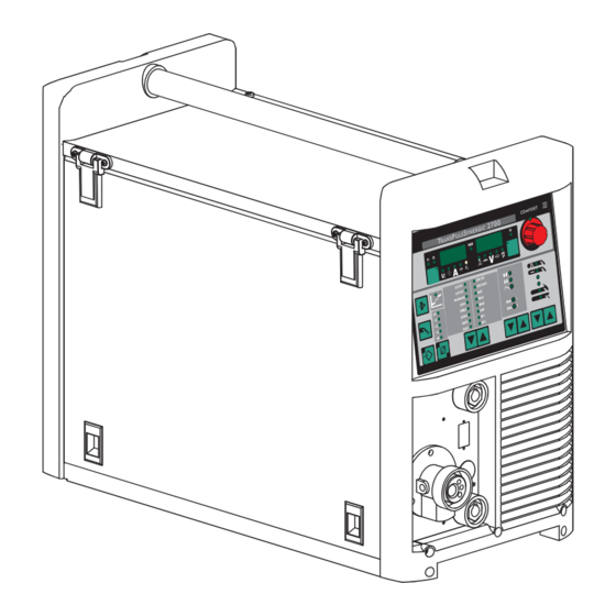 Fronius TransPuls Synergic 2700 Duo Operating Instructions Manual