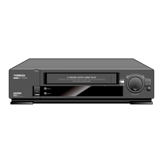 THOMSON VP4950F Setup Manual
