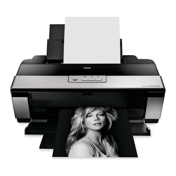 Epson R2880 - Stylus Photo Color Inkjet Printer Brochure & Specs