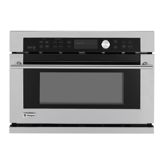 GE MONOGRAM ADVANTIUM ZSC1000/1001K Dimensions And Installation Information