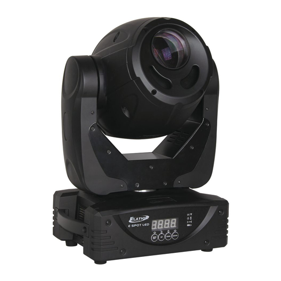 Elation E Spot Led II User Manual