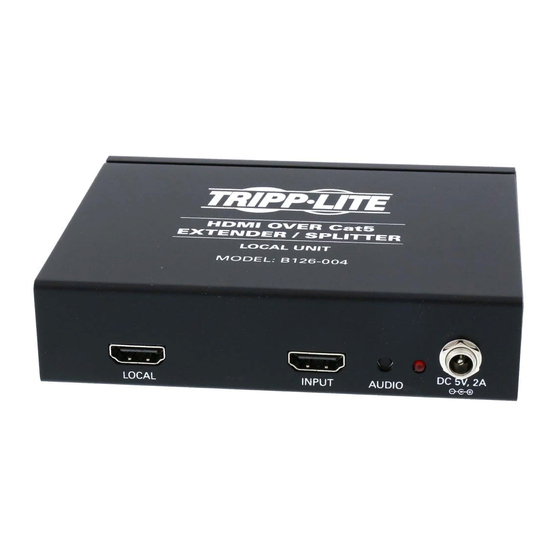 TRIPP LITE B126-004 SPECIFICATIONS Pdf Download | ManualsLib