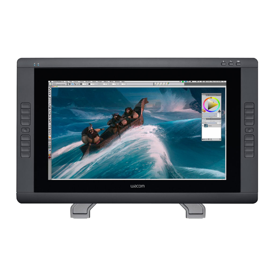 WACOM CINTIQ 22HD USER MANUAL Pdf Download | ManualsLib