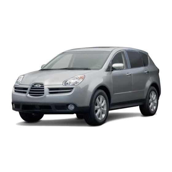 Subaru Tribeca B9 2006 Owner's Manual