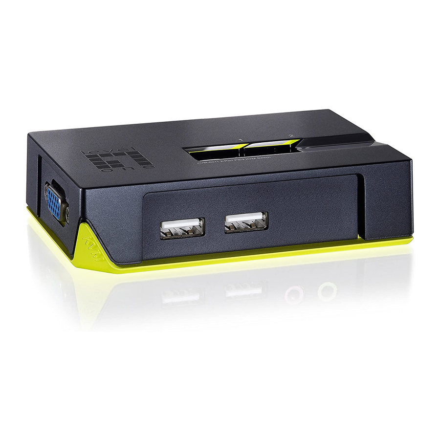 LEVELONE KVM0221 USER MANUAL Pdf Download ManualsLib