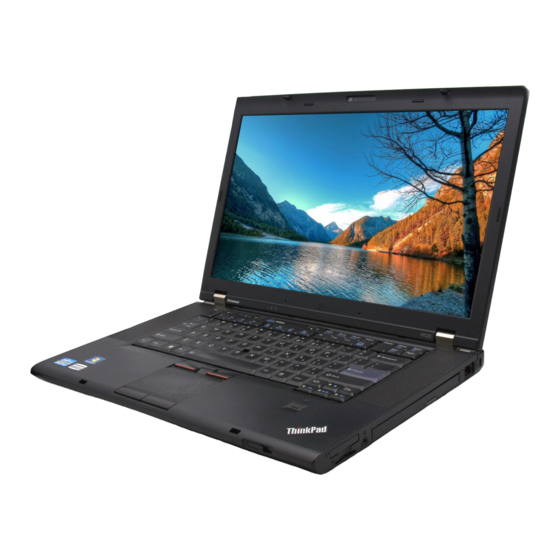 Lenovo ThinkPad W520 Specifications