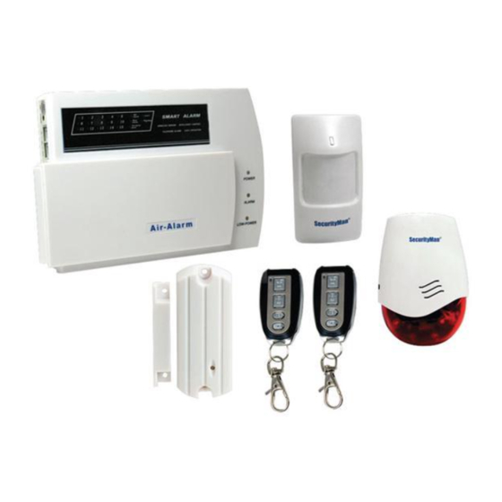 SECURITYMAN AIR-ALARM USER MANUAL Pdf Download | ManualsLib