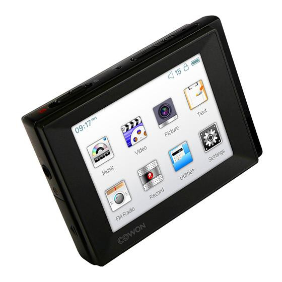 COWON D2 USER MANUAL Pdf Download ManualsLib cowon-d2-user-manual-pdf-download-manualslib