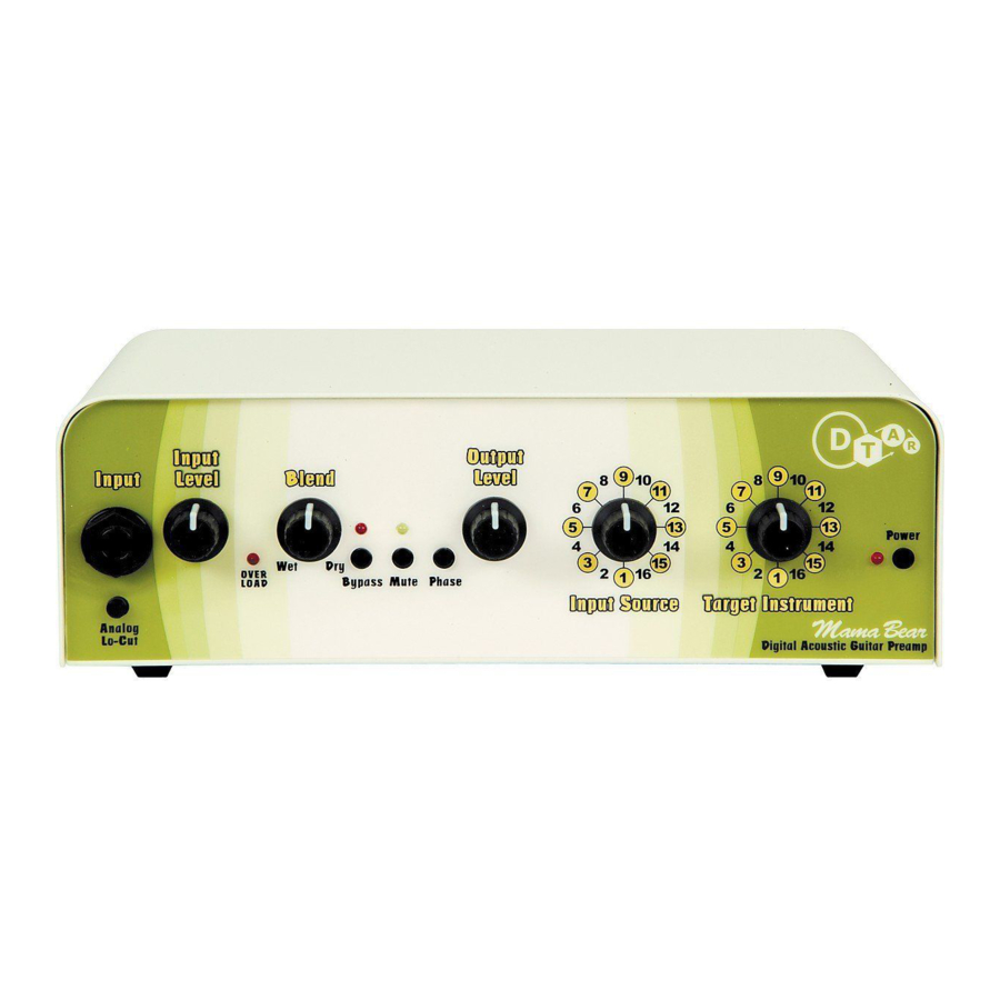 mama bear preamp