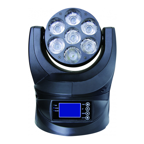 PR Lighting XLED 2007 BEAM PR-8123 Manual