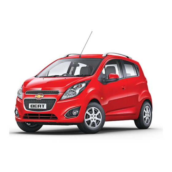 Chevrolet Beat DIESEL Owner's Manual