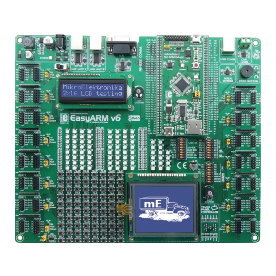 mikroElektronika EasyARM v6 User Manual