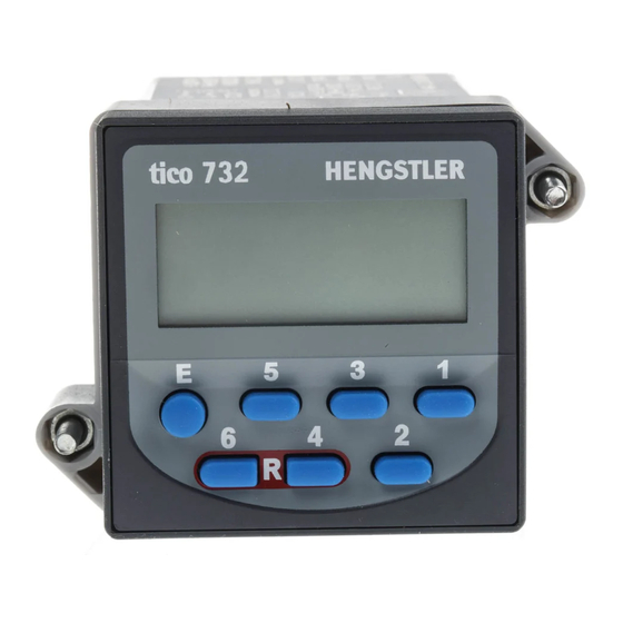 Hengstler tico 732 User Manual