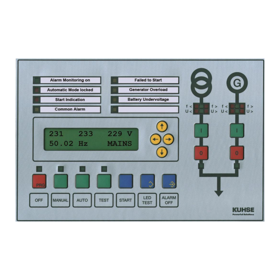 Kuhse KEA 201 SPL Service Manual