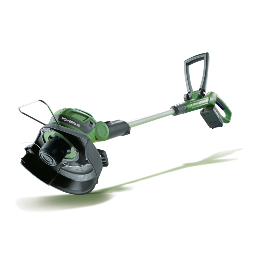 User Manuals: PowerBase 577173 Cordless Grass Trimmer