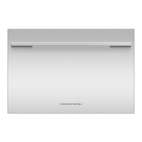 Fisher & Paykel DD A Series Manual