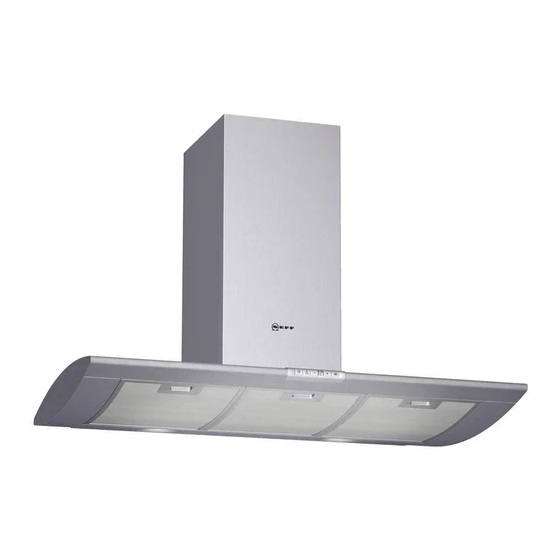NEFF D9950 Series Operating And Installation Instructions
