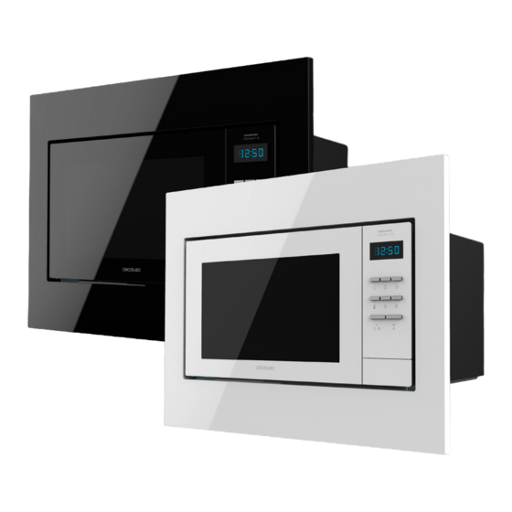 cecotec GRANDHEAT 2300 BUILT-IN BLACK Instruction Manual