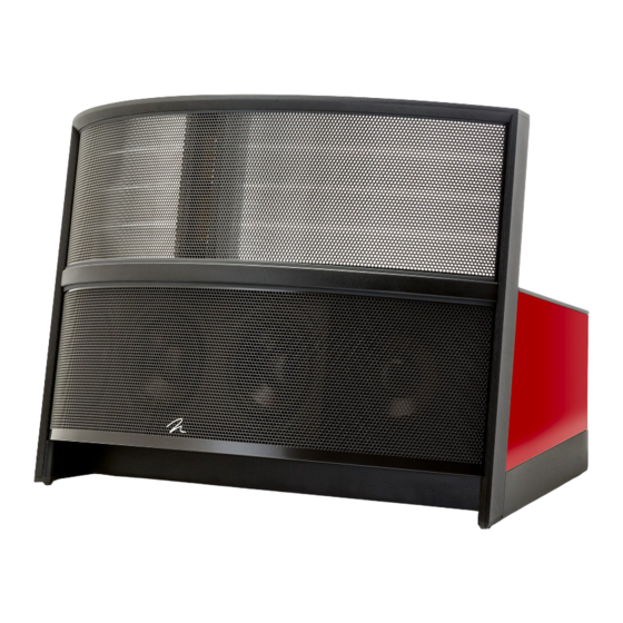 MartinLogan Illusion ESL C34A Manual