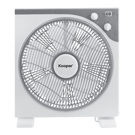 Kooper Aria 2408555 Instructions Manual