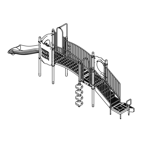 Playcore UltraPlay UPlayToday LAYFETTE UPLAY-047 Assembly Instructions Manual