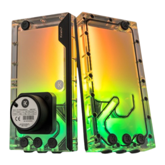 EK-Quantum Kinetic3 FLT Body PWM D-RGB Installation Manual