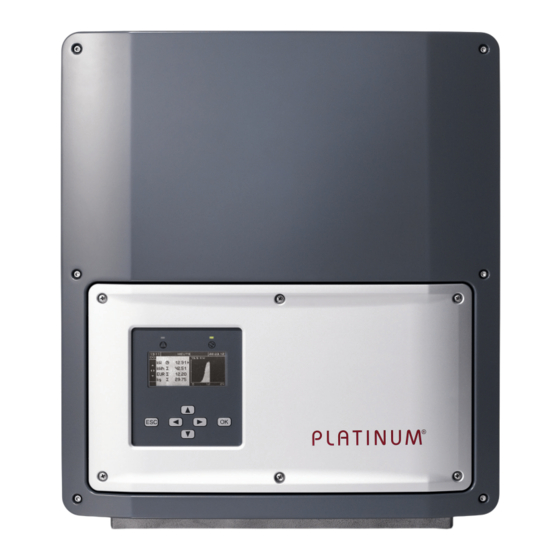 Platinum 7000 R3 Installation And User Manual