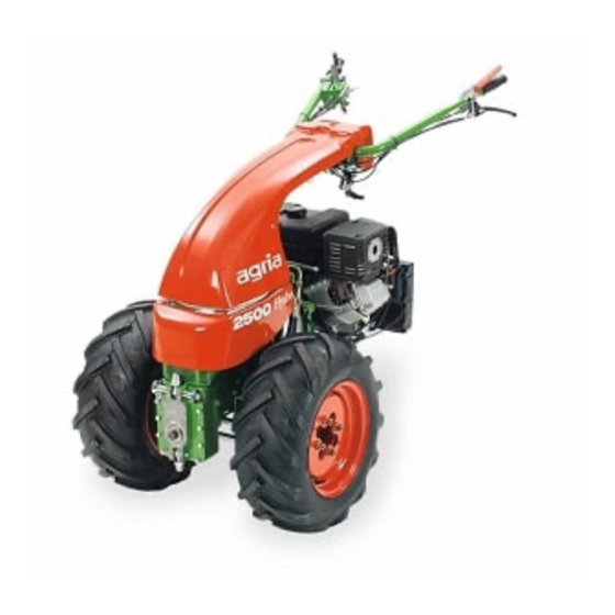Agria 2500 Hydro Operating Instructions Manual