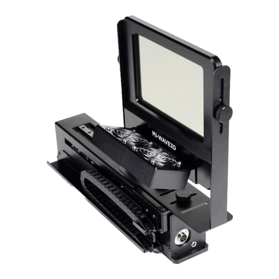 Master Image MI-WAVE3D Installation & Operation Manual